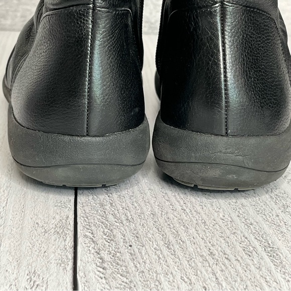 Abeo Pro Exeter Black Leather Ankle Boot, 9, Inner Side Zip, Rubber Sole - Picture 13 of 16